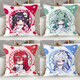 WOUGQ version of Star Iron Flower Marrying Firefly Robin Big Black Tower Firefly Firefly Firefly Peripheral Pillow Sofa Pillow Dormitory Pillow BZ1713 Yunli 45x45cm Pillowcase + Pillow core