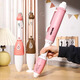 
xunlu Deer Magic Bubble Brush Machine Writing and Drawing Children's Day Handheld Electric Bubble Blowing Machine Stick Toys Boys and Girls 61 Gifts Magic Bubble Brush [Pink] Bubble Machine Charging Model Boys and Girls Educational Toys Gifts