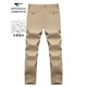
Seven Wolf [Mulberry Silk] Thin casual pants for men 25 summer new product elastic ice-sensing men trousers slim business trousers 701 (khaki)-Thin mulberry silk 29