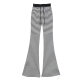 
2025 spring and summer drooping stripes loose casual micro-flare pants high waist wide-leg pants floor-sliding long pants women's trendy color [MY-686] 4XL
