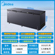 Midea freezer commercial 360-liter ultra-large capacity freezer patented frost reduction and sterilization low noise level energy-efficient energy-saving and electricity-saving horizontal quick freezer commercial freezer 706-liter BD/BC-719DKEM Racing Blue