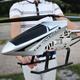 
Lishi's ultra-large alloy remote control aircraft falling and collision-resistant helicopter electric toy A-style red single electric package-no backup battery