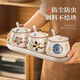 Newair Chinese ceramic seasoning jar seasoning jar kitchen household high-end box combination set salt lard chili oil jar