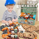 Assemblage de la boîte à outils pour enfants Qianfeng Ensemble de visualités de simulation à outils pour la boîte à outils et démontage Puzzle électrique à domicile DI [Drillage électrique unique]