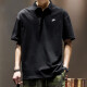 NIKE短袖男上衣 25夏季新款舒适透气翻领纯棉商务POLO衫运动休闲T恤衫 FN3895-010/主推 S