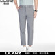 Lilang Herren-Kumpelhose 2025 Sommer dünner Stretch Slim Small Foot 9-Punkte West. Hosen No Iron Business Casual Hosen 9918 Schwarz One Size 29 Größe