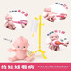 MANQUXIA KINDERS Little Doctor Girl Toy Set Medicine Box Stethoskop-Injektion als Krankenschwester spielt House Boy Baby [groß] Powder-61 Box [Füllungsdelphin + Wache