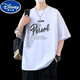 Disney 2025 Nouvel adolescent T-shirt à manches courtes pour hommes Été de lycée d'été Big Big Child's Summer Clothes Top 693 blanc 170 m