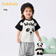 Balabala baby t-shirt baby tops girls clothes boys short sleeves 2025 summer clothes sweet and cute 209225117202