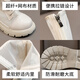 Directly happy children's boots for girls' summer new hollow high boots performance model show white Martin boots student boots black 30 inner length 18.5cm