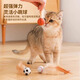 HELLOJOY cat toys, self-stimulating and relieving boredom, feather bouncy balls, amusing cats, self-relieving and relieving boredom pet toys, three-pack