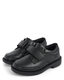 GYMBOReeGymboree Boys Toddler Dress Shoes Uniform, Black Black 11 Little Kid