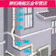 山头林村75*65挂机空调管装饰遮挡美化套管白色PVC空调包管子管道管槽保护 直接75*653p以下
