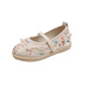 Suyikai Hanfu Chaussures brodées pour filles chaussures Han 2025 Nouvelle jupe de visage de cheval de cheval