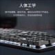 罗技（Logitech） K845有线游戏机械键盘104键DIY彩色键帽 电竞键盘吃鸡 背光金属面板 K845红轴-可爱狗