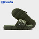 Fila Fusion Official Trendy Sports Slippers Bread Slippers Men's 2025 Été respirant