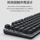 罗技（Logitech） K835 机械键盘84键 有线键盘 游戏电竞键盘 办公键盘 电脑键盘TTC K835噗噗粉 青轴