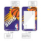 Lexinwen NBA Basketballkarte Set Meal Campus Card Card Card Card Student Water Card Work Card Zertifikat Set Schulkartenschlüsselschnalle mit Lanyard Hanger Neck Worker Card Kuli Jinzhouyong (Kartenabdeckung + Smiley Lanyard) Ka12119