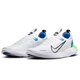 Nike (Nike) Offizielle Herrenschuhe und -Sneaker, Herbst kostenlos barfuß-Netz atmungsaktives Mode lässig Low Top Running Shoes FB1276-104/Weiß, Schwarz, Blau und Grün 41 (255 mm)