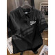 Schweres Polo-Shirt kurzärmeliges Männermarke modische Marke Sommer Lose Baumwolle vielseitig halbärmelte T-Shirt Revers Top [3878*yx love] -White M _80-110Jin [Jin ist 0,5 kg]