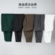 Pierre CARDIN (PIERRE CARDIN) ice silk men's pants 2025 new summer drooping trousers zippered feet harem pants loose casual pants suit pants black XL [140-160Jin [Jin equals 0.5 kg]]