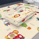 Bébé et tout-petit tapis rampant à double face maison de salon de salon de jeu de jeu épaissie pliable bébé rampe rampe de bébé