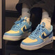 耐克NIKEAirForce107复古男鞋空军一号蓝米低帮板鞋HF4837-407 HF4837-407 正品/ 40.5