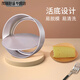 Europäischer Schaumkuchenform Aluminium 6 Zoll 8 Zoll Nicht-Stick-Kuchenform Chiffon Live unten sechs Zoll acht Zoll kleiner Kuchen leer Haushalt [Chiffon] WK9793-6 Zoll Live Bottom Cake Form Form