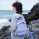 Subtile Rucksack -Rucksackgröße Schoolbag Light Travel im Freien wasserdichte Männer und Frauen Bag Mint Purple