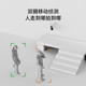 XVVMI Xiaomi Mi Maschinenadapter Monitor 360-Grad ohne toten Winkel mit Nachtsicht Panoramablaut Home WLAN Camera Ländliche Out