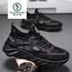 
Woodpecker Spring Men's New Mesh Breathable Casual Shoes Hollow Comfort Men's Shoes Mesh Shoes Unslip Soft Sole Sports Driving Shoes 898m White 39