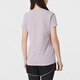 Set de deportes para mujeres de Under Armour 25 Nuevo verano cómodo transpirable camiseta de cola grande tejido tejido de dos piezas Camiseta de dos piezas + camiseta blanca l