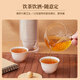 Daoying rice husk kung fu tea cup disposable rice fragrant cup thickened office portable storage tea set set small tea cup rice husk tea cup 60ml four packs (200 in total) free storage cup holder