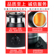 10L electronic warm soup cooker commercial 13L thermal insulation pot warm soup stove soup pot buffet stove electric heating warm porridge pot 10 liter black soup cooker large mouth lid/upgraded 304 liner