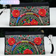 Henglan ethnic style embroidered clutch bag embroidered small bag Chinese style mobile phone bag coin purse fashionable red money flower