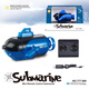Sous-marin Toy Simulation Mini Remote Control Boat Submarine Soupme Toy Boat Modèle Electric Model Childre