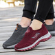 Adachiaki lijian alte Mannschuhe Herren Sommer atmungsaktiven Mesh Schuhen Einerpicker Daddy-Wanderschuhe im mittleren Alter.