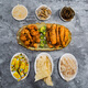 Ocean Captain Dayang Meeresfrüchte Snack Geschenkpack Verschiedene Arten Shandong 1050g Fischfilet kleiner getrockneter Fisch Instant Food Qingdao Spezialgeschenkpackung