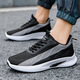 Sportschuhe Herrenschuhe Frühling und Sommer atmungsaktives weiches alleinige Netzschuhe Herren lässige Schuhe Leichte schockabsorbierende Trendsschuhe Männer 9901 Weiß 39