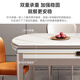 
Ziwu Dining Table Household Thickened Rock Table and Chair Combination Square and Round Dual-Use Dining Table 690#1.5m Table + Beile Chair *10