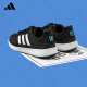 ADIDAS阿迪达斯溯溪鞋男女鞋2025新款情侣春夏季户外涉水鞋运动休闲鞋 黑/白JH9756 38.5