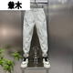 軬木小新严选服饰2025春夏薄款男士休闲裤潮流时尚修身百搭运动束脚裤 黑色(6625) 29 (建议90-115斤)