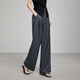 Chuyu pantalon décontracté pour les femmes au printemps 2025 Intelligence élevée Grey High Toop Tempage long Tempérament Pantalon de banlieue