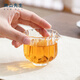 Mr. Nanshan Kungfu tea set accessories heat-resistant glass tea sea tea divider tea ceremony spare parts lotus glass fair cup lotus glass fair cup
