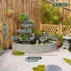 Feng outdoor courtyard large rockery circulating water fountain floor-standing ornaments garden yard water landscape fish pond landscaping 5009 model 160*116*128cm
