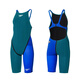 Speedo Women's Sports Badeanzug WA zertifiziertes Modell Rückenloses Knie Badeanzug SCW12101F mit Fina Mark K XXS (3S)