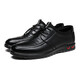 Foot Dragonfly Flagship Store Lederschuhe Herbst neue Stil Schuhe Vielseitige trendige Top-Sport-Schnüre-up-Weichleder-Lederschuhe Schwarz WTA12127 38 38