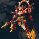 Lego Nezha Building Blocks Demon Child im Sea China Style Mecha-Jungen mit Roboter-Spielzeug mit Roboter ausgestattet.