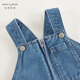 MARC&JANIE Mark Jane boys and girls go out versatile denim overalls children's pants 2025 spring 250027