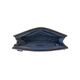 Jinlilai handbag envelope bag men's bag PVC clutch long card bag wallet birthday gift for boyfriend
